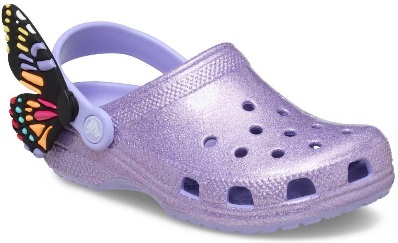 Crocs Classic IAM Butter Fly Clog, Sandale, Hausschuh mit Glitzer von Crocs