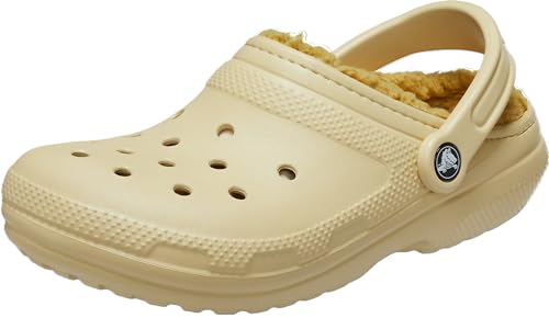 Crocs Classic Lined Clog 37-38 EU Sesame von Crocs
