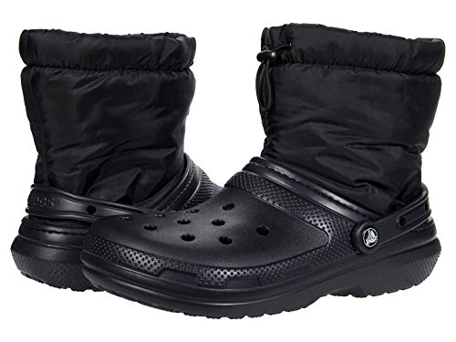 Crocs Classic Lined Neo Puff Boot 206630-060, Womens Boots, Black, 38/39 EU von Crocs