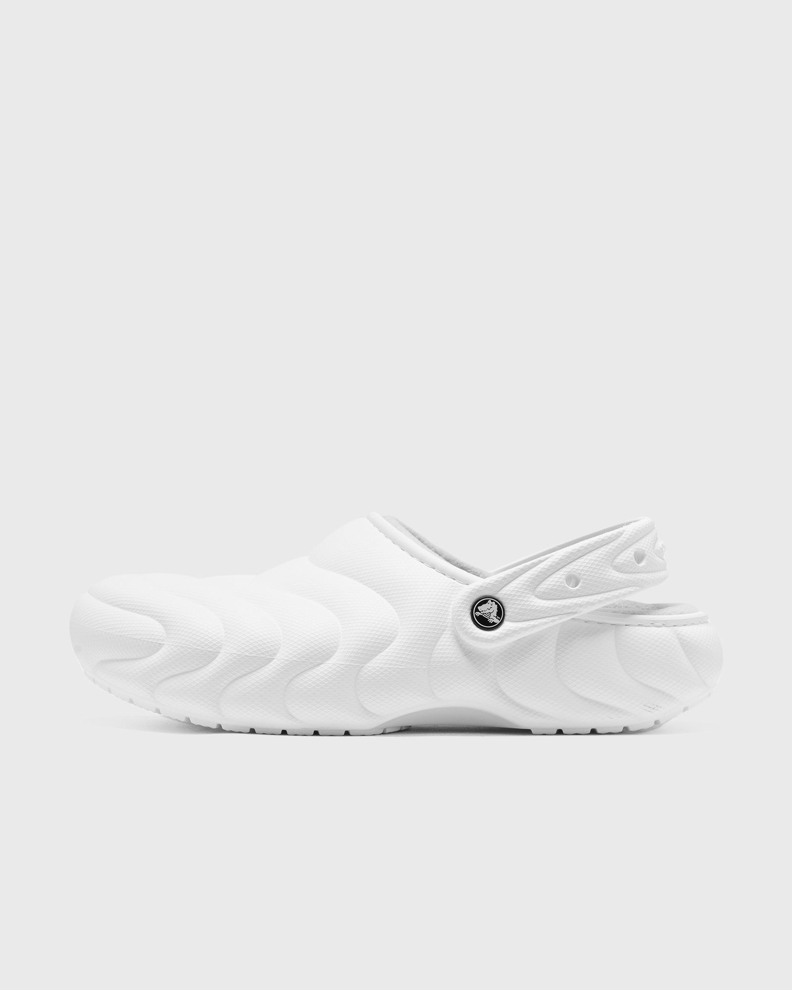 Crocs Classic Lined Overpuff Clog men Sandals & Slides white in Größe:46-47 von Crocs
