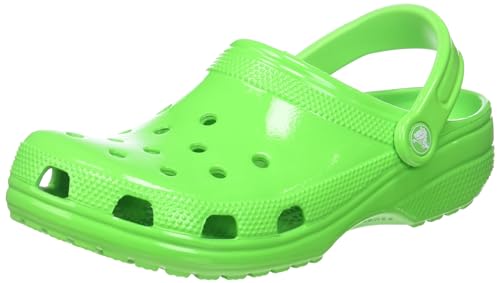 Crocs Classic Neon HL Clog, Holzschuh, Green Slime, von Crocs