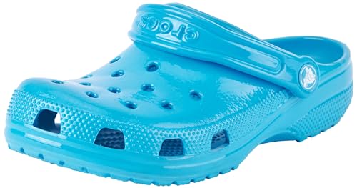 Crocs Classic Neon HL Clog, Holzschuh, Neon Ocean, von Crocs