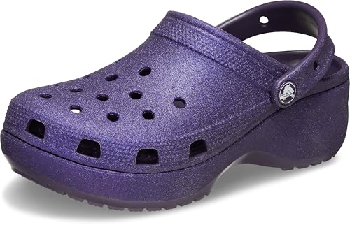 Crocs Women's Classic Platform Glitter Clog von Crocs