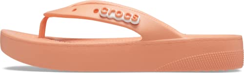 Crocs Damen Klassisk platform flip W Holzschuh, Papaya, 37-38 EU von Crocs