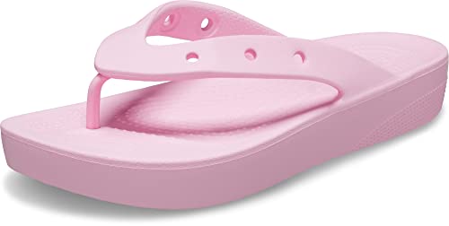 Crocs Damen Klassische Plateau-Flip-Flop Flipflop, Flamingo, 38-39 EU von Crocs