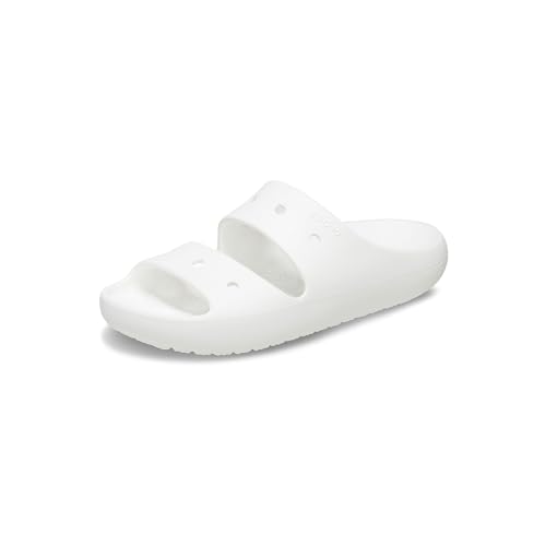 Crocs Unisex Erwachsene Classic Sandal v2 Sandalen, White, 48/49 EU von Crocs