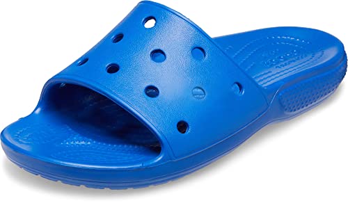 Crocs Unisex Classic Crocs Slide Sandalen, Blue Bolt, 39/40 EU von Crocs