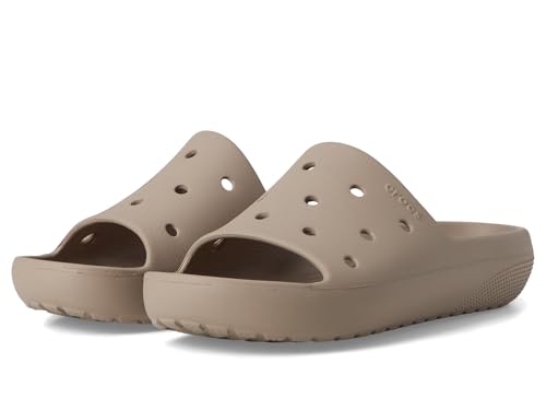 Crocs Unisex Classic Slide V2 Slide, Taupe, 48/49 EU von Crocs