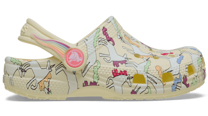 Crocs | Kinder | Classic Unicorn Graphic  T | Clogs | Gelb | 20 von Crocs