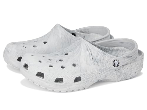 Crocs Classic Watercolor Marbled Clog 38-39 EU Grey Swirl von Crocs