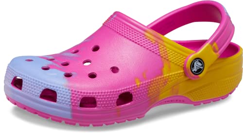 Crocs Unisex Clogs pink/pastelllila/senf M4W6 von Crocs