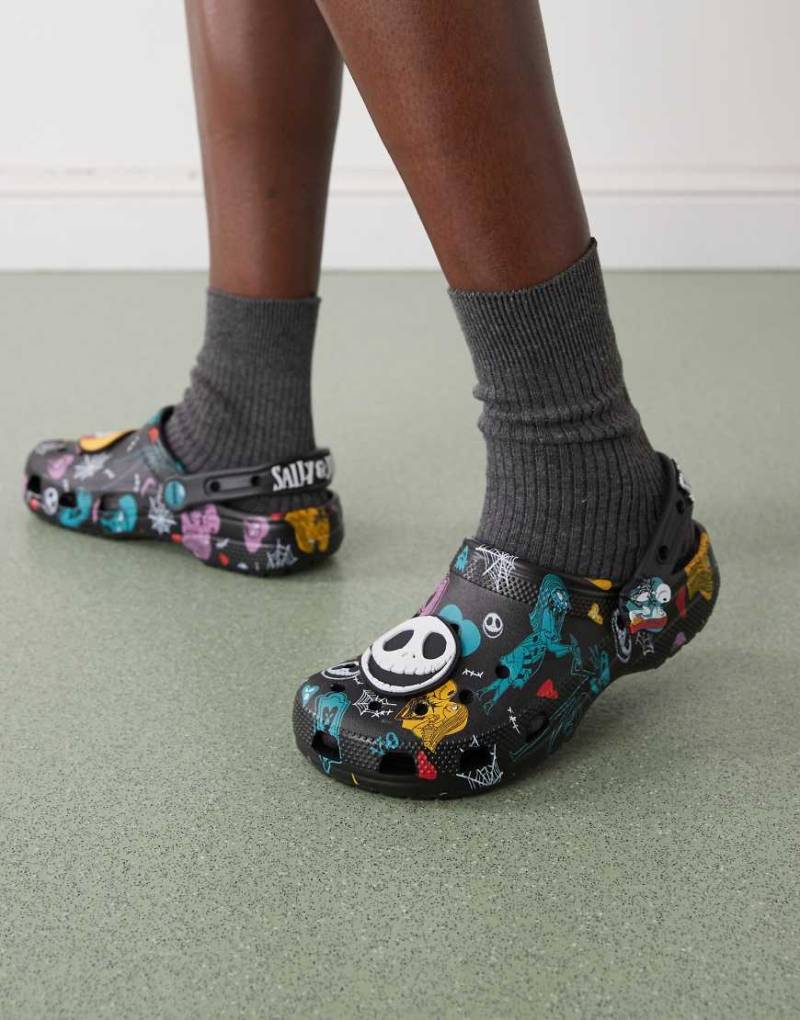 Crocs - Clogs mit „Nightmare before Christmas"-Design-Bunt von Crocs