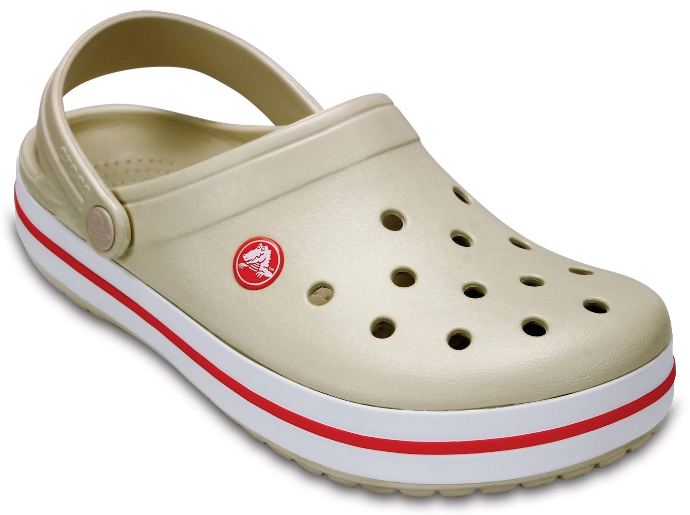 Crocs Crocband Clog Clog, Sommerschuh, Schlappen, Hausschuh mit zweifarbiger Laufsohle von Crocs