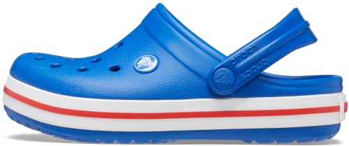 Crocs Unisex Kids Crocband Clog T, Blue Bolt, 19/20 EU von Crocs