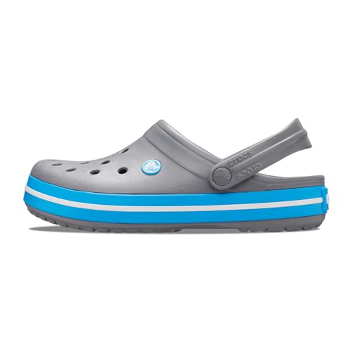 Crocs Unisex Erwachsene Crocband Clog Clog, Charcoal/Ocean, 48/49 EU von Crocs