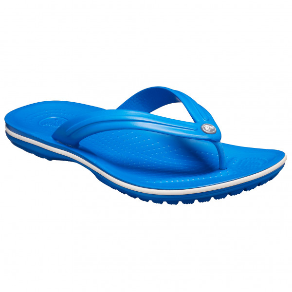 Crocs - Crocband Flip - Sandalen Gr M10 / W12;M11;M12;M13;M4 / W6;M5 / W7;M6 / W8;M7 / W9;M8 / W10;M9 / W11 blau;grau;oliv;schwarz/grau;weiß von Crocs