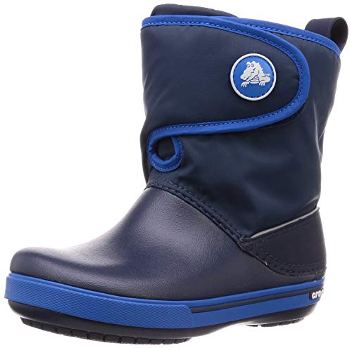 Crocs Crocband Ii.5 Gust Boot, Unisex-Kinder Schneestiefel, Blau (Navy/Bright Cobalt 4kb), 28/29 EU von Crocs