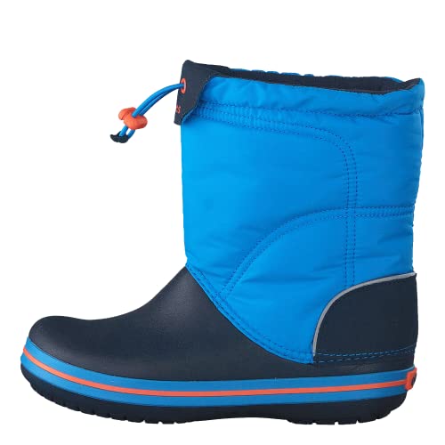 Crocs Crocband LodgePoint Boot Kids, Unisex - Kinder Schneestiefel, Blau (Ocean/Navy), 29/30 EU von Crocs