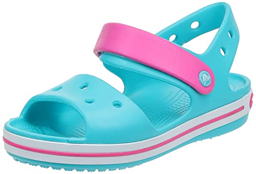 Crocs Crocband Sandalen – Unisex Kindersandalen – Leicht und mit sicherer Passform – Digital Aqua – Größe 20-21(C5) von Crocs