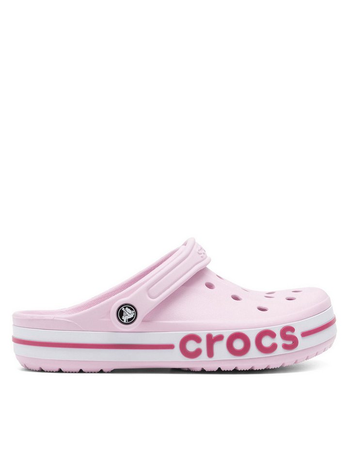 Crocs Crocs Damen Flip-Flops Crocs-BAYABAND CLOG 205089-6TG Rosa Rosa Badepantolette von Crocs