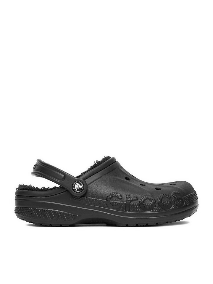 Crocs Crocs Damen Flip-Flops Crocs-C-BAYA LINED CLOG 205969-060 W Schwarz Sc Badepantolette von Crocs
