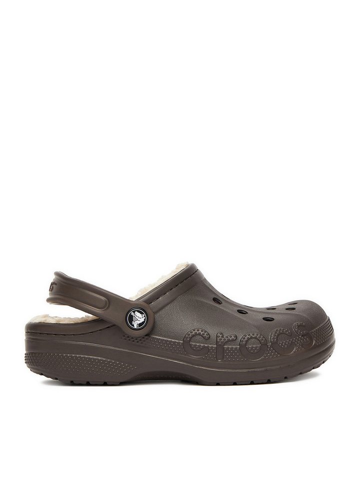 Crocs Crocs Damen Flip Flops Crocs-C-BAYA LINED CLOG 205969-206 Braun Beige Badepantolette von Crocs