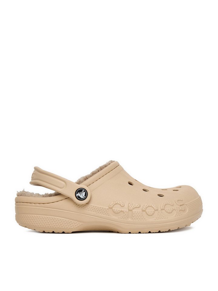 Crocs Crocs Damen Flip-Flops Crocs-C-BAYA LINED CLOG 205969-2ZM Beige Beige Badepantolette von Crocs