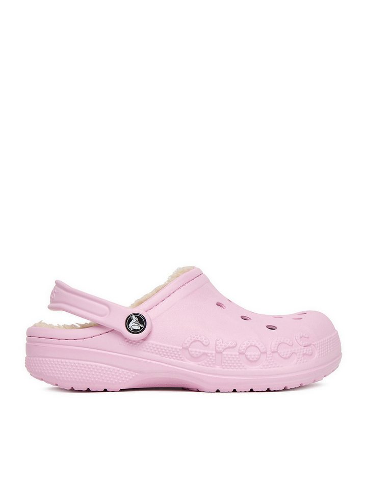 Crocs Crocs Damen Flip Flops Crocs-C-BAYA LINED CLOG 205969-6GD Rosa Rosa Badepantolette von Crocs