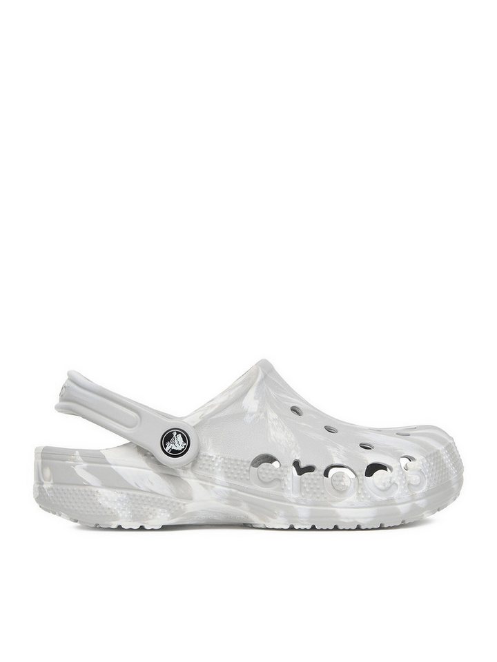 Crocs Crocs Damen Flip-Flops Crocs-C-BAYA MARBLED CLOG 206935-1FS Grau Grau Badepantolette von Crocs