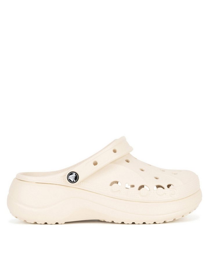 Crocs Crocs Damen Flip-Flops Crocs-C-BAYA PLATFORM CLOG 208186-11S Beige Bei Badepantolette von Crocs