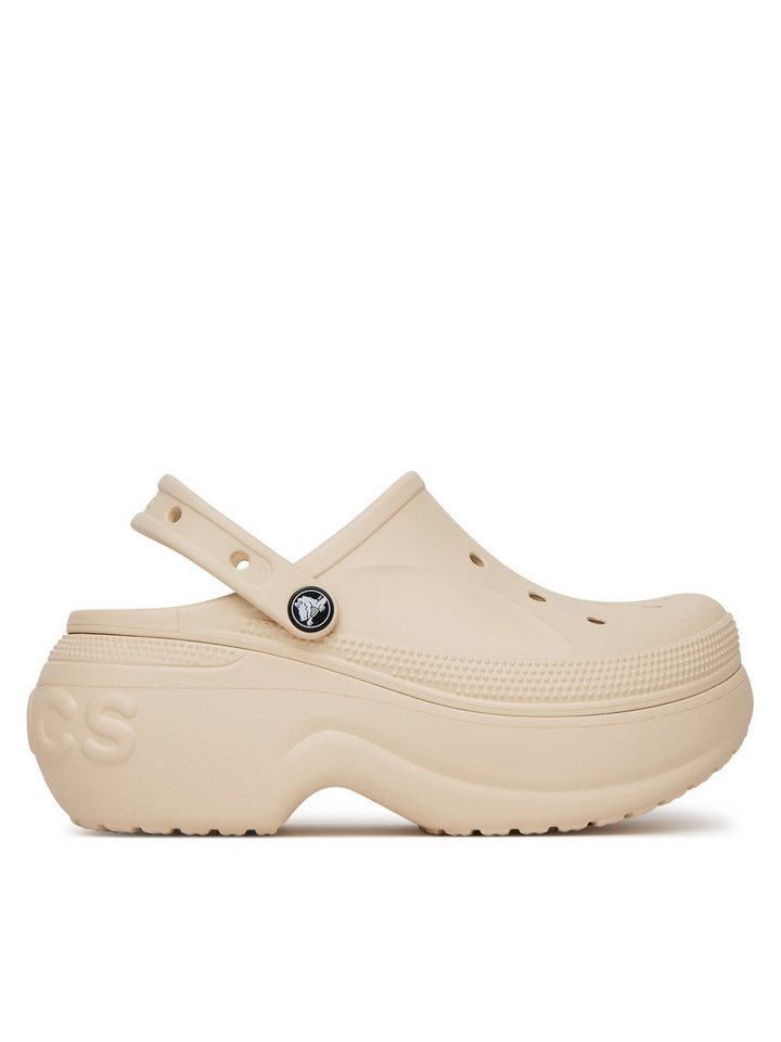 Crocs Crocs Damen Flip-Flops Crocs-C-BELLA CLOG 210062-11S Beige Beige Badepantolette von Crocs