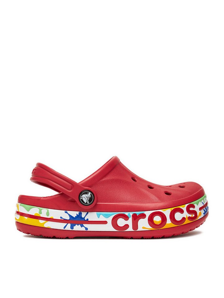 Crocs Crocs Jungen Flip-Flops Crocs-C-BAYABAND CLOG K 211682-6EN Rot Rot Badepantolette von Crocs