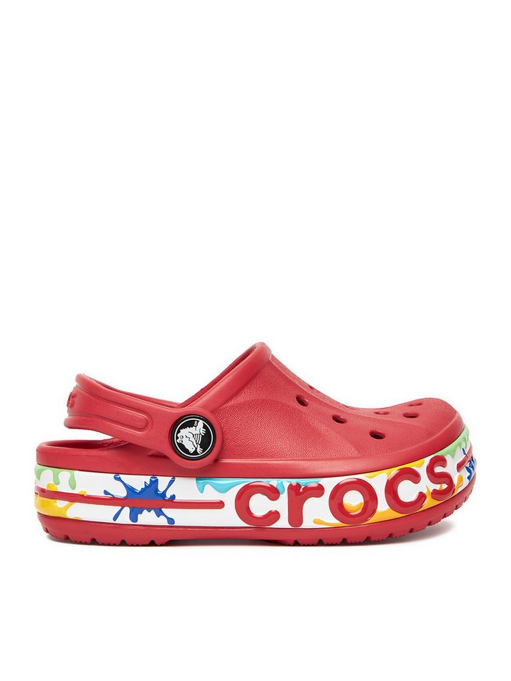 Crocs Crocs Jungen Flip-Flops Crocs-C-BAYABAND CLOG T 211683-6EN Rot Rot Badepantolette von Crocs