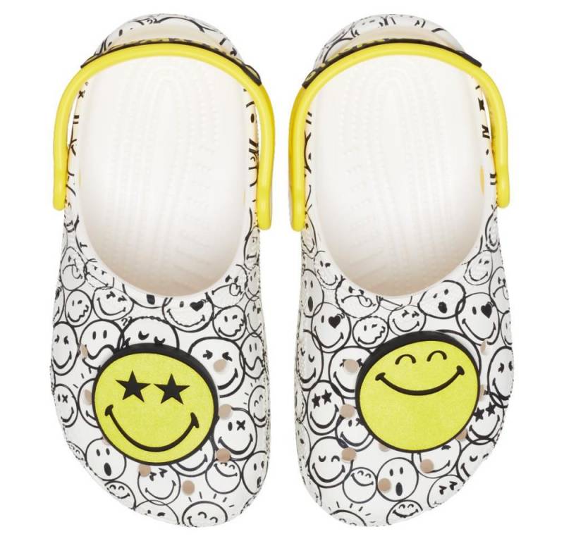 Crocs Crocs Kinder Classic Smiley EUR 32-33 (J1) Clog von Crocs