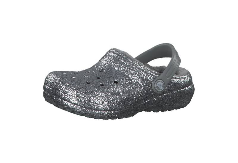 Crocs Crocs Kinder Schuhe Classic Glitter Lined Clog K 205937 Sandale von Crocs