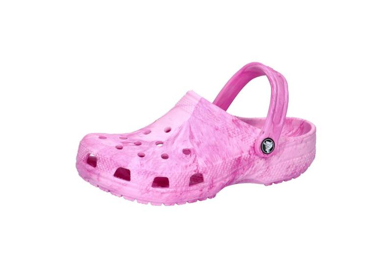 Crocs Crocs Kinder Schuhe Classic Watercolor Marbled Clog K 211602 Sandale von Crocs