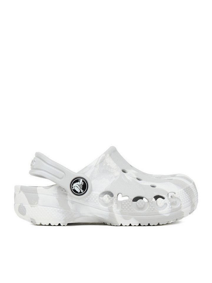 Crocs Crocs Mädchen Flip Flops Crocs-C-BAYA CLOG T 206977-1FS Grau Weiß Grau Badepantolette von Crocs