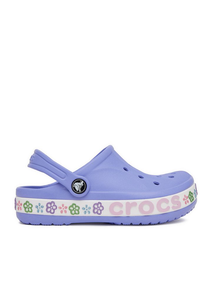 Crocs Crocs Mädchen Flip-Flops Crocs-C-BAYABAND CLOG K 211302-5PY Lila Lila Badepantolette von Crocs
