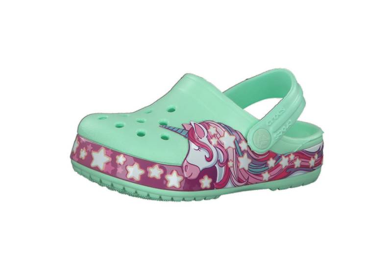 Crocs Crocs Mädchen Schuhe Fun Lab Unicorn Band Clog 206270 Sandale von Crocs