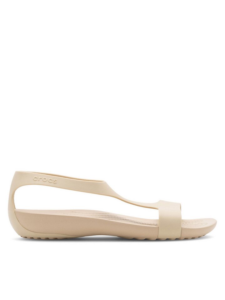 Crocs Crocs Sandalen Damen SERENA SANDAL 205469-212 Beige Sandale von Crocs