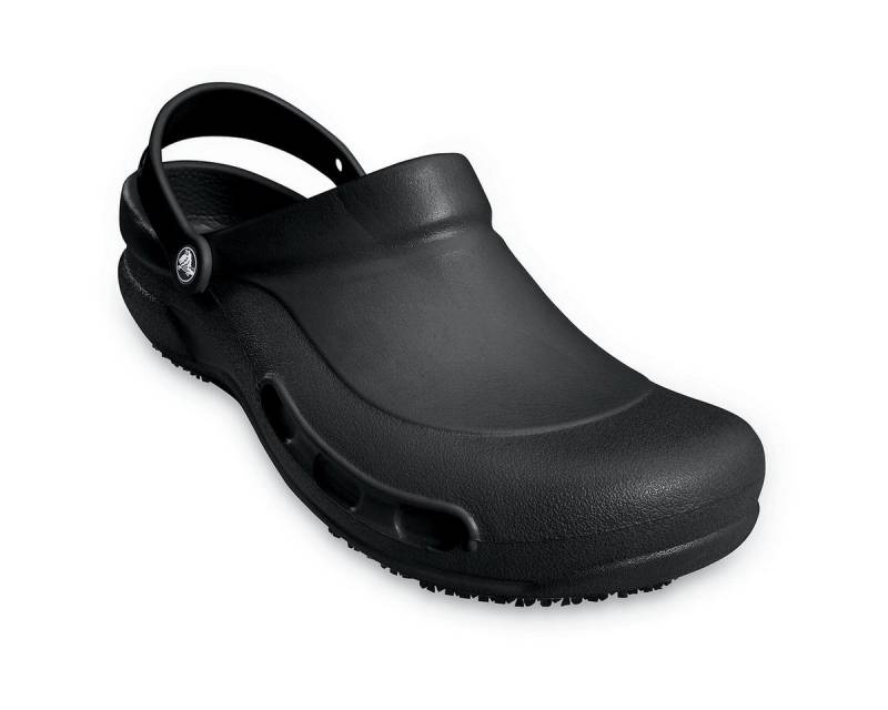 Crocs Crocs bequeme Bistro Clogs Übergröße schwarz Clog von Crocs