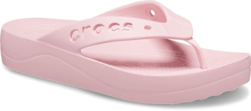 Crocs Damen Baya Plateau-Flip Sandale, Petal pink, 42 EU von Crocs