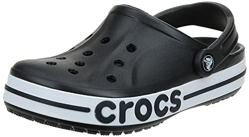 Crocs Unisex Adult Bayaband Clog, Schwarz Weiß, 48/49 EU von Crocs