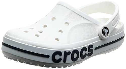 Crocs Unisex Adult Bayaband Clog, White/Navy, 37/38 EU von Crocs