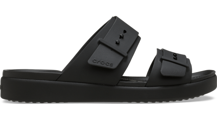 Crocs | Damen | Brooklyn Buckle Low Low | Sandalen | Schwarz | 42 von Crocs