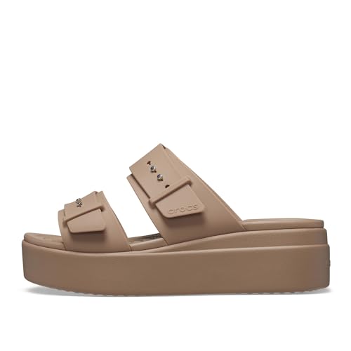 Crocs Brooklyn Buckle Low Wedg, Sandale, von Crocs