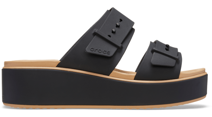 Crocs | Damen | Brooklyn Buckle Matte Wrap LW ChkCsh | Sandalen | Schwarz | 42 von Crocs