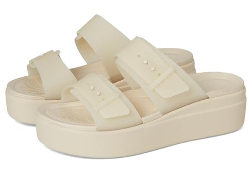 Crocs Herren Brooklyn BuckleFrostedLowWedge Sandalen, Sandstone, 37/38 EU Crocs Herren Brooklyn BuckleFrostedLowWedge Sandalen, Sandstone, 37/38 EU von Crocs