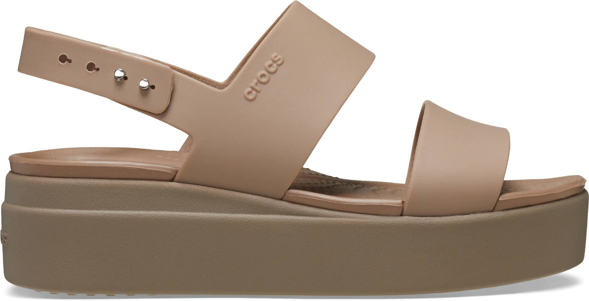 Crocs | Damen | Brooklyn Low  | Sandalen | Braun | 34 von Crocs