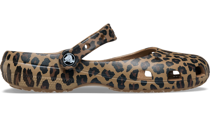 Crocs | Damen | Classic Animal Ballet | Ballerinas | Braun | 36 von Crocs